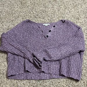 American Eagle cropped sweater